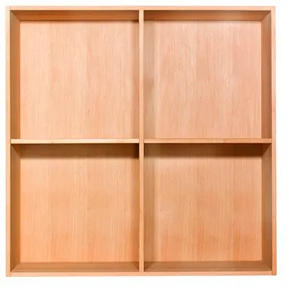 Kidi Bücherbox - Massivholz Eiche mit Schwalbenschwanzverbindung - Natürliche Ölbehandlung - 20 cm