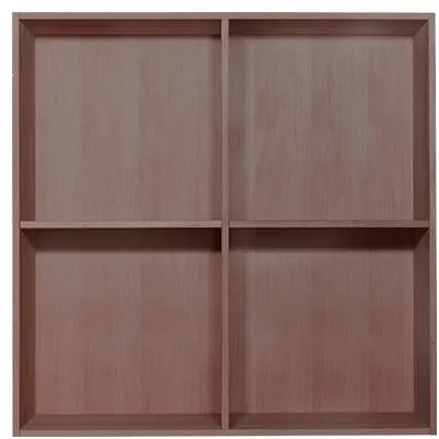 Kidi Regal - Massiv Eiche mit Schwalbenschwanzverbindung - Hellgeräuchert - 34 cm