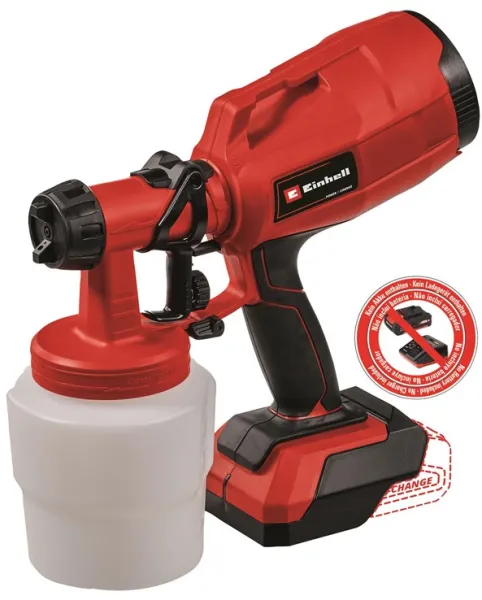 Einhell TC-SY 18/60 Li Akku-Farbsprühgerät 18 Volt ohne Akku und Ladegerät