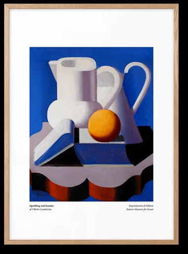 Peléton Komposition mit Krügen 70x100 Poster