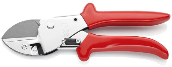 Knipex-Leistenschere verchromt, mit Kunststoffgriffen 200 mm