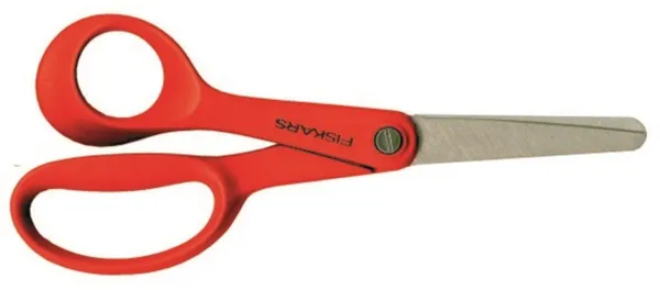Fiskars Kinder-Linkshänderschere, rot, 13,5 cm