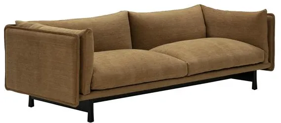 Wendelbo Kite Modulares Sofa 09 2,5-Sitzer Roco 02/Schwarz gebeizte Eiche