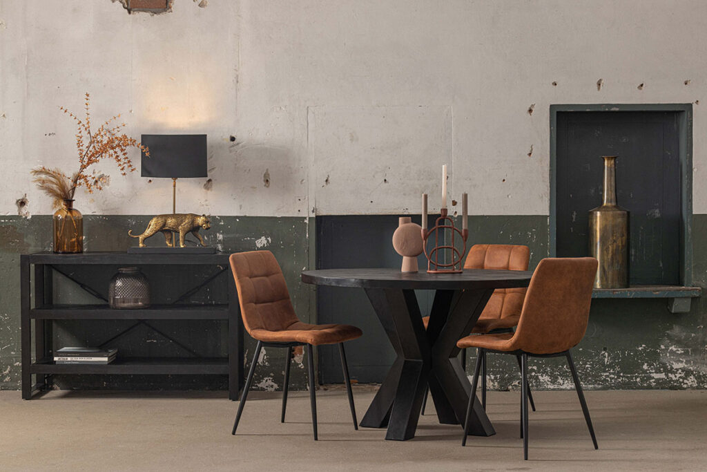 Magoholzmöbel integrieren in Interieur